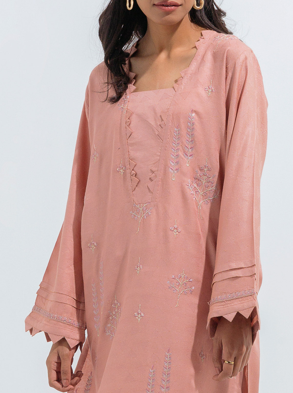 Beechtree - EMBROIDERED TEXTURED SHIRT (LUXURY PRET)