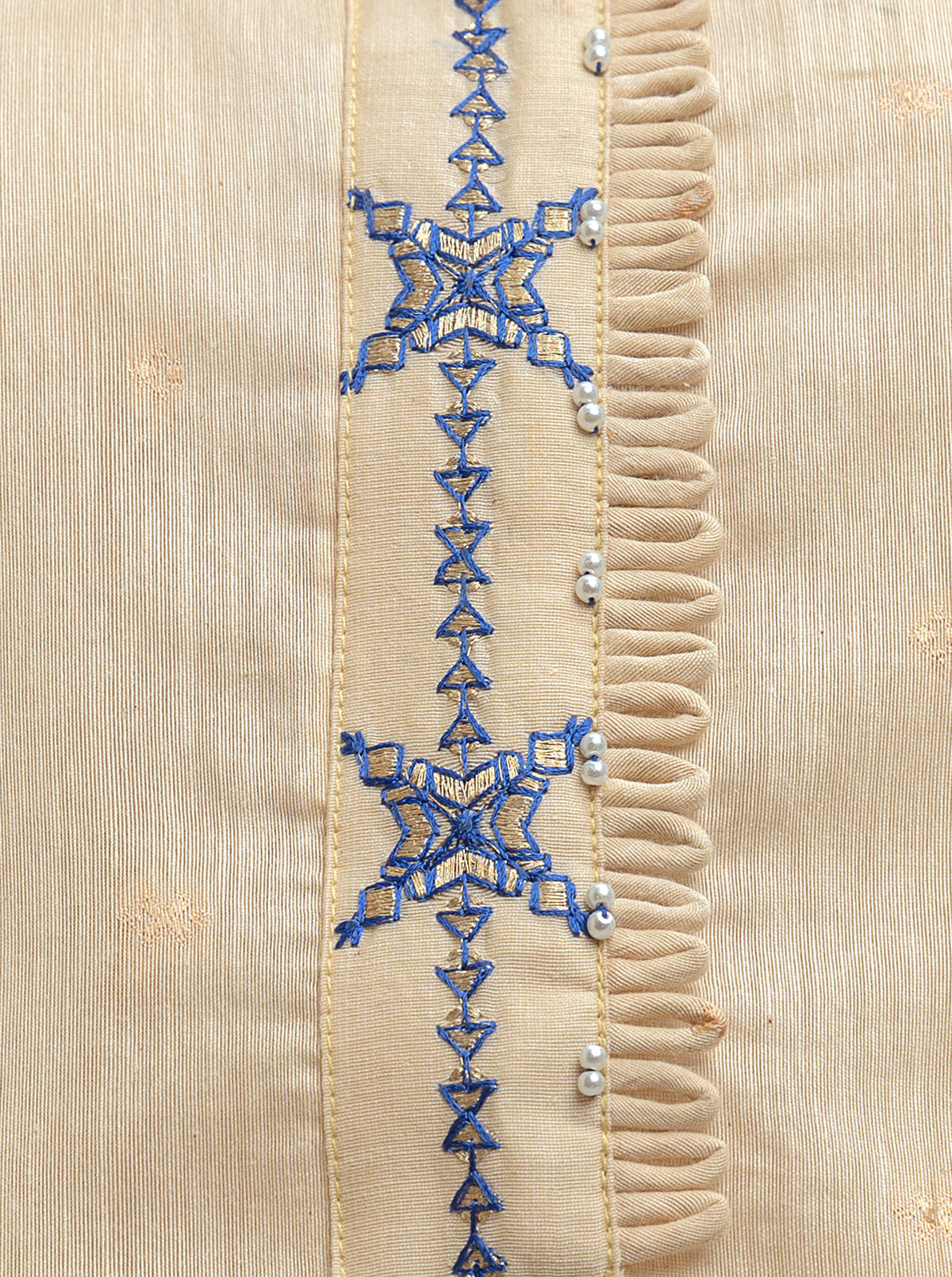 Beechtree - Embroidered Shirt With Dupatta