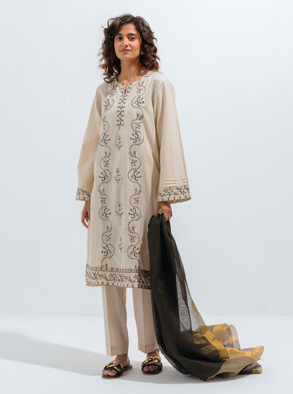 Beechtree - 2 PIECE EMBROIDERED JACQUARD SUIT (LUXURY PRET)