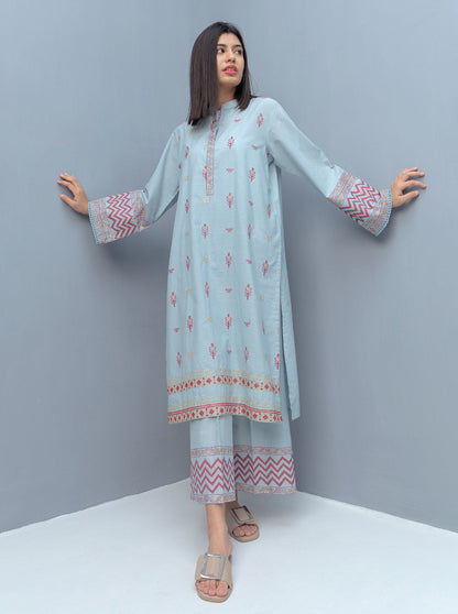 Beechtree - Embroidered Shirt With Pant