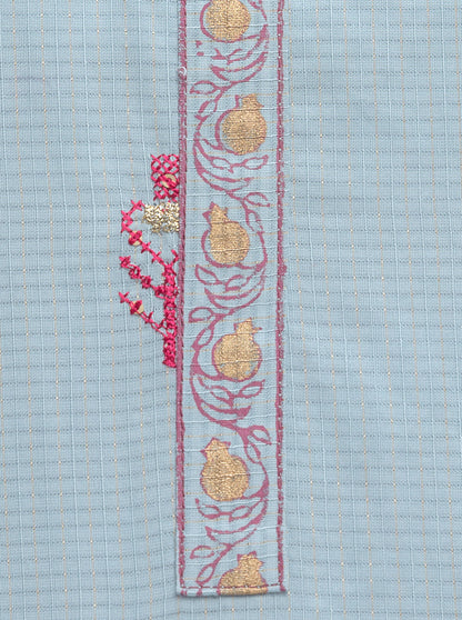 Beechtree - Embroidered Shirt With Pant