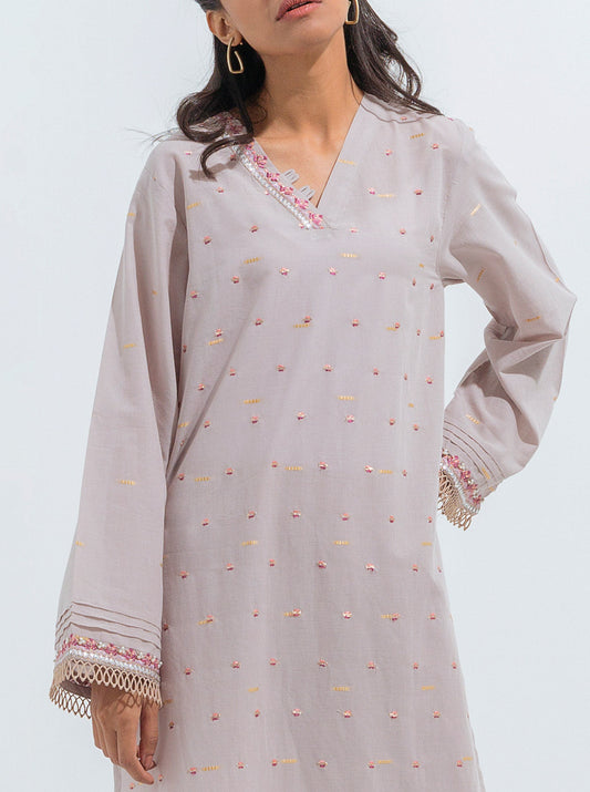 Beechtree - EMBROIDERED JACQUARD SHIRT (LUXURY PRET)