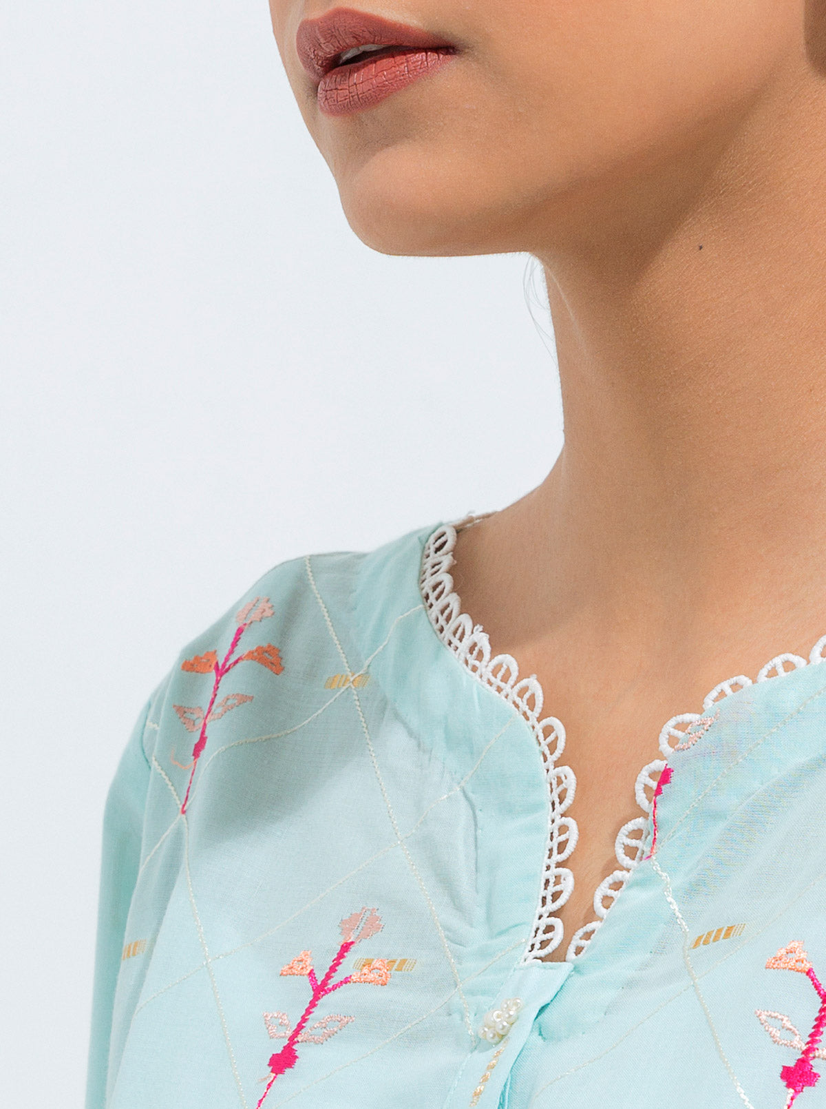 Beechtree - EMBROIDERED JACQUARD SHIRT (LUXURY PRET)