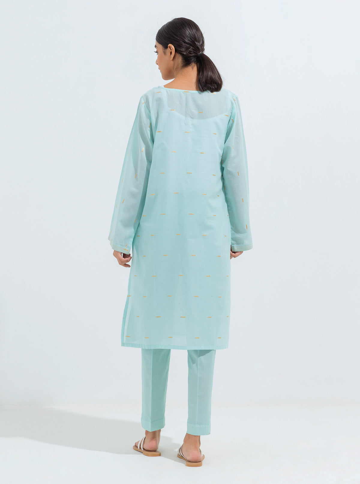 Beechtree - EMBROIDERED JACQUARD SHIRT (LUXURY PRET)
