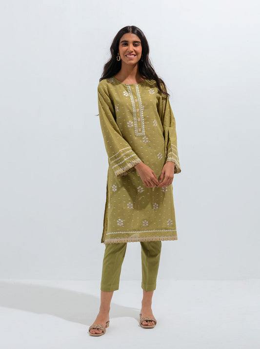 Beechtree - EMBROIDERED JACQUARD SHIRT (LUXURY PRET)