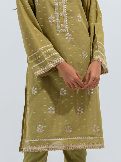 Beechtree - EMBROIDERED JACQUARD SHIRT (LUXURY PRET)