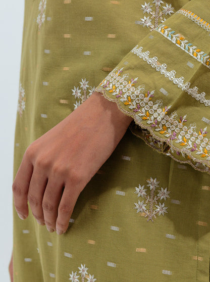 Beechtree - EMBROIDERED JACQUARD SHIRT (LUXURY PRET)