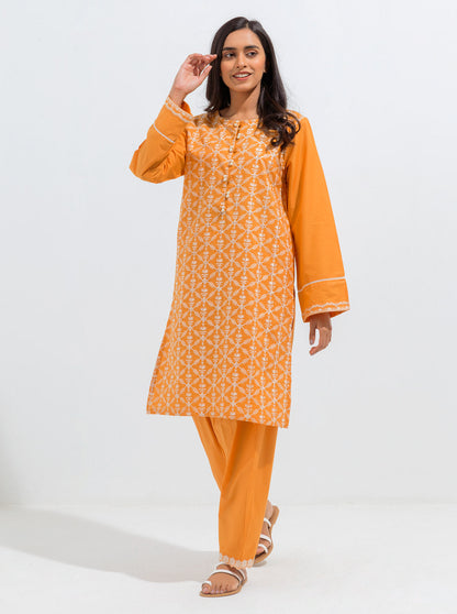 Beechtree - Embroidered Shirt With Pant