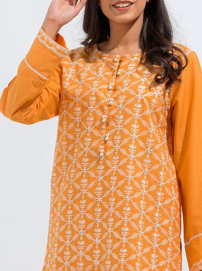 Beechtree - Embroidered Shirt With Pant