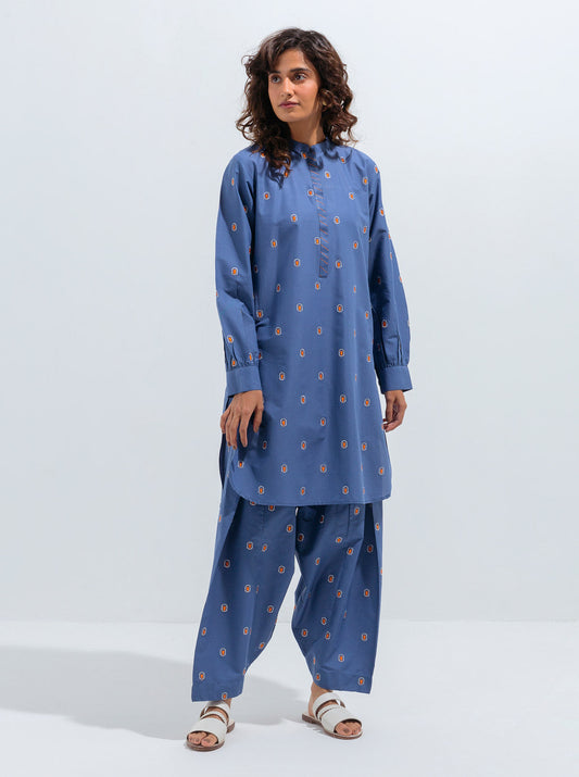 Beechtree - Embroidered Shirt With Pant