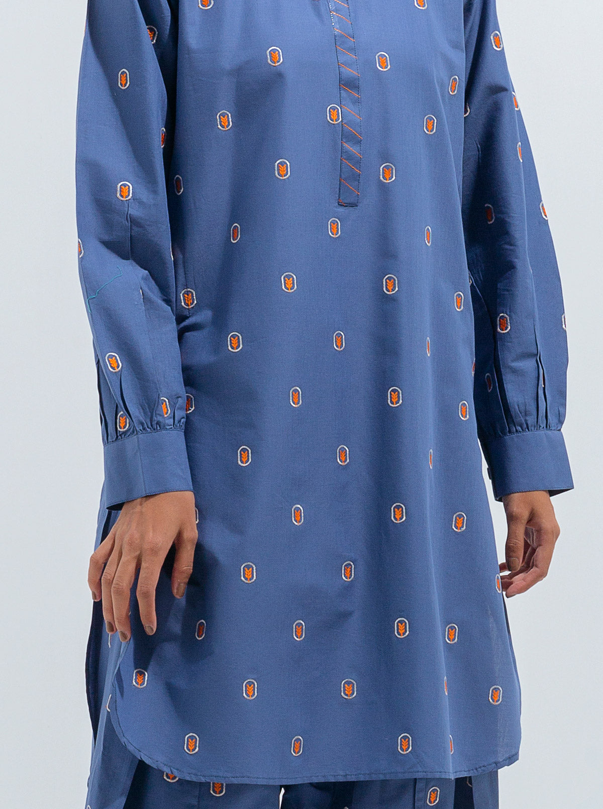 Beechtree - Embroidered Shirt With Pant