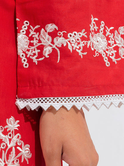 Beechtree - Embroidered Shirt With Pant