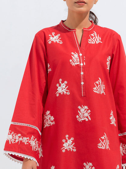 Beechtree - Embroidered Shirt With Pant