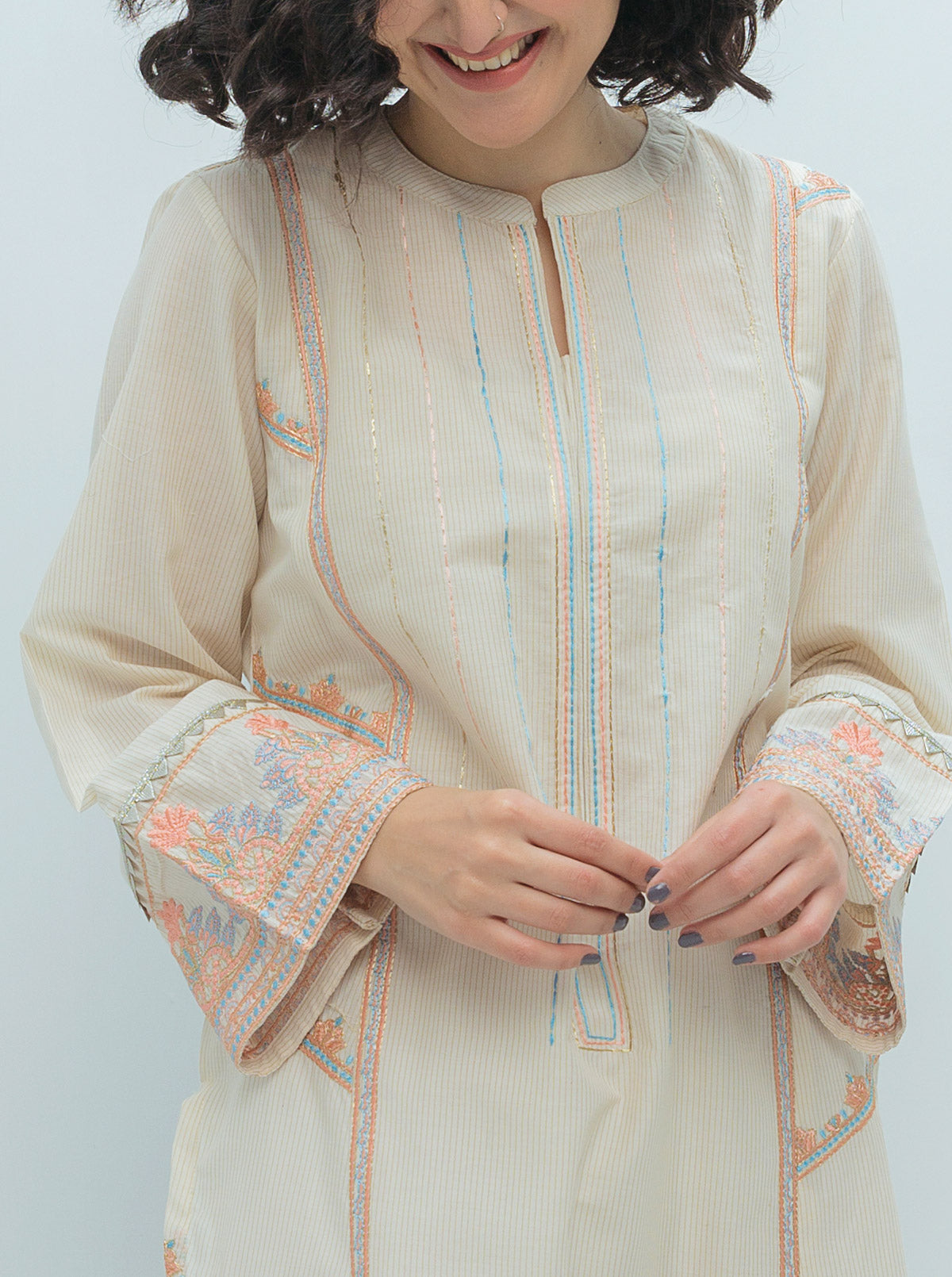 Beechtree - EMBROIDERED LAWN SHIRT (PRET)