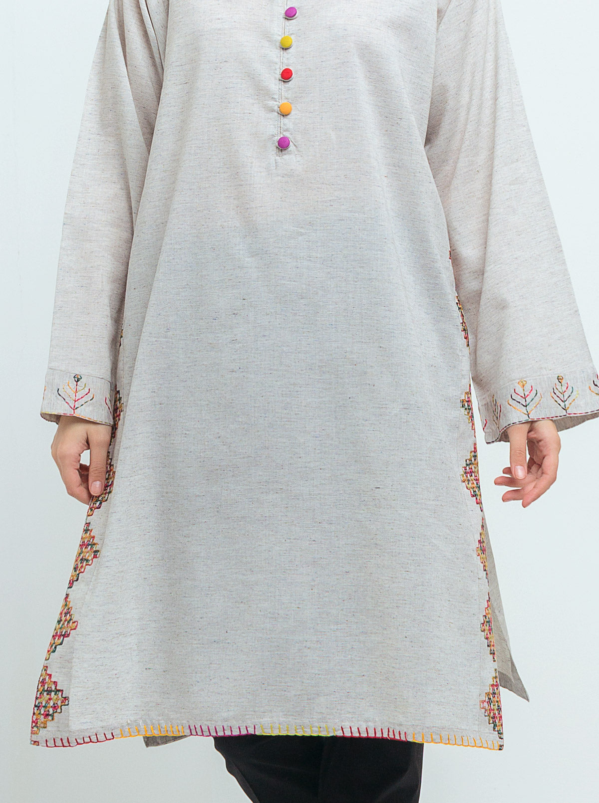 Beechtree - EMBROIDERED LAWN SHIRT (PRET)