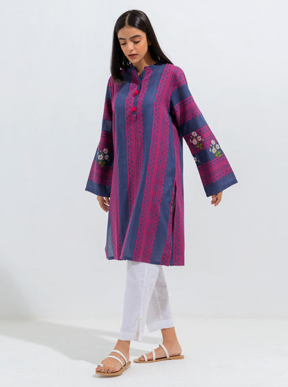 Beechtree - EMBROIDERED JACQUARD SHIRT (PRET)