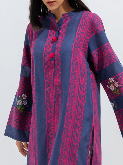 Beechtree - EMBROIDERED JACQUARD SHIRT (PRET)