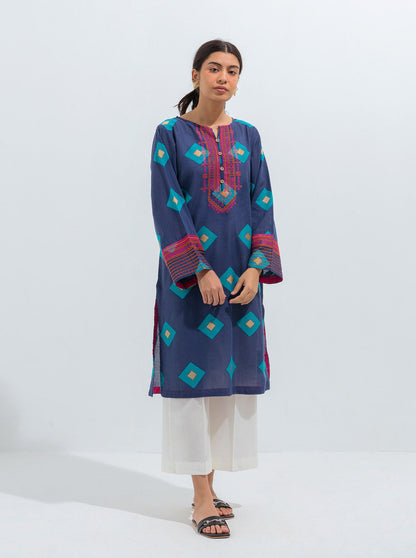 Beechtree - EMBROIDERED JACQUARD SHIRT (PRET)