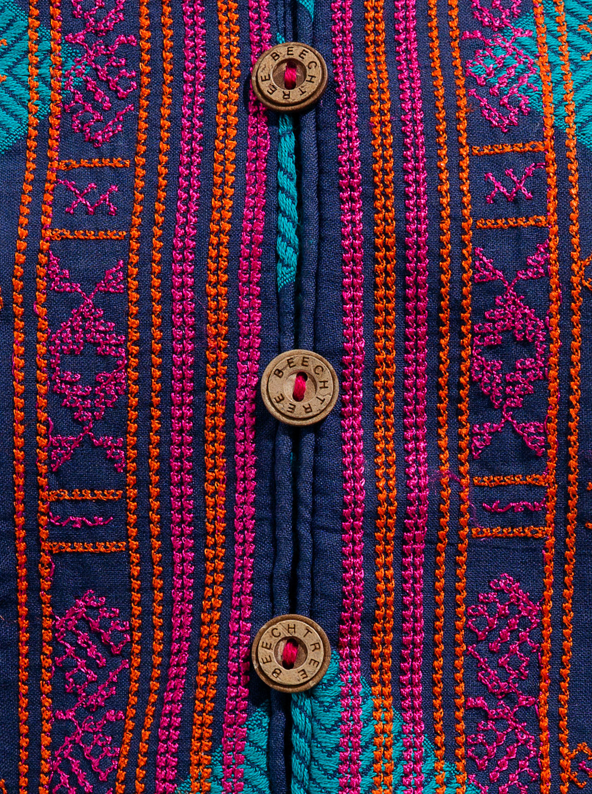 Beechtree - EMBROIDERED JACQUARD SHIRT (PRET)