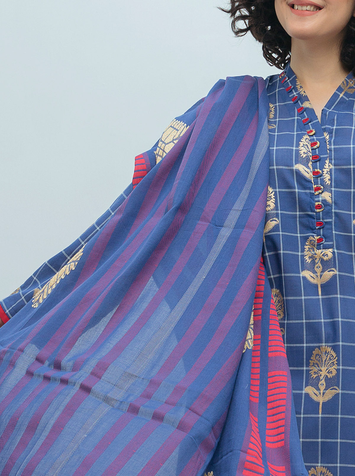 Beechtree - 2 PIECE EMBROIDERED JACQUARD SUIT (PRET)