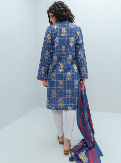 Beechtree - 2 PIECE EMBROIDERED JACQUARD SUIT (PRET)