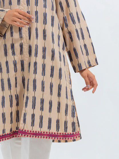 Beechtree - EMBROIDERED JACQUARD SHIRT (PRET)