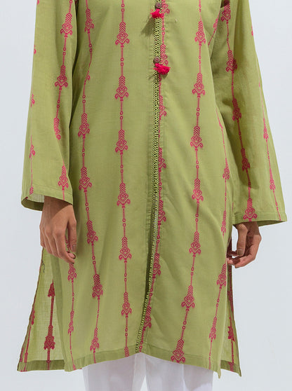 Beechtree - EMBROIDERED JACQUARD SHIRT (PRET)