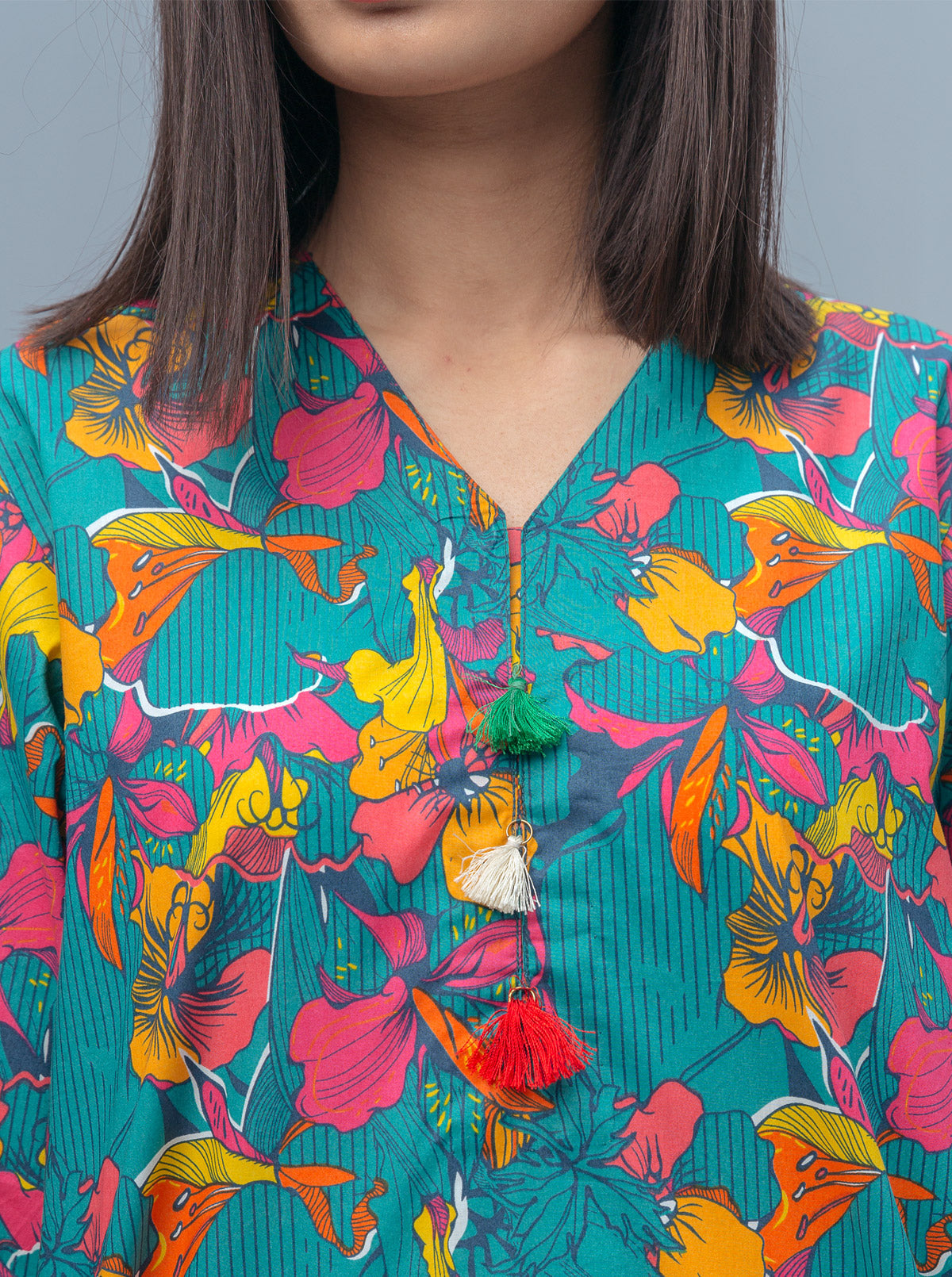 Beechtree - PRINTED LAWN SHIRT (PRET)