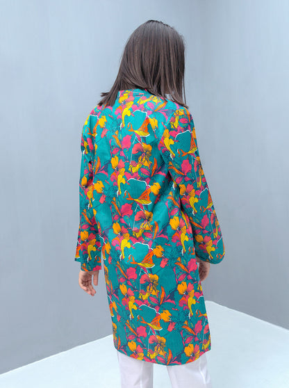 Beechtree - PRINTED LAWN SHIRT (PRET)