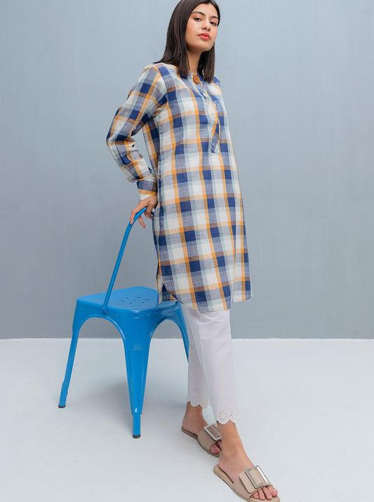Beechtree - BASIC YARN DYED COTTON SHIRT (PRET)