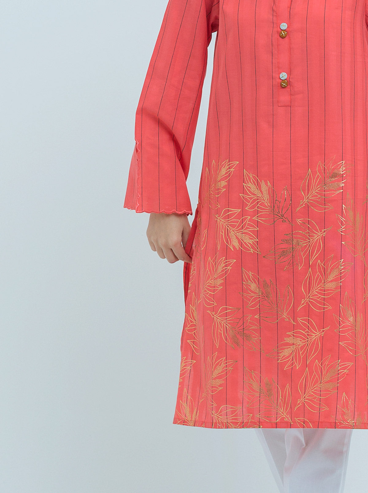 Beechtree - PRINTED YARN DYED COTTON SHIRT (PRET)