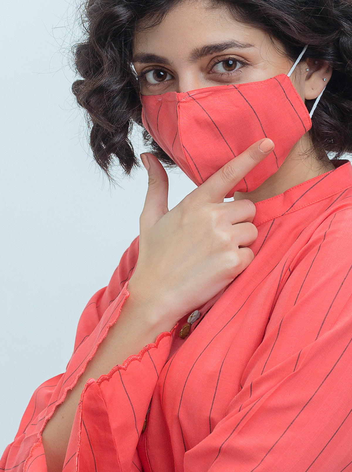 Beechtree - PRINTED YARN DYED COTTON SHIRT (PRET)