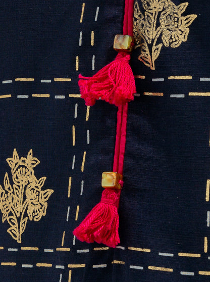 Beechtree - EMBROIDERED YARN DYED COTTON SHIRT (PRET)