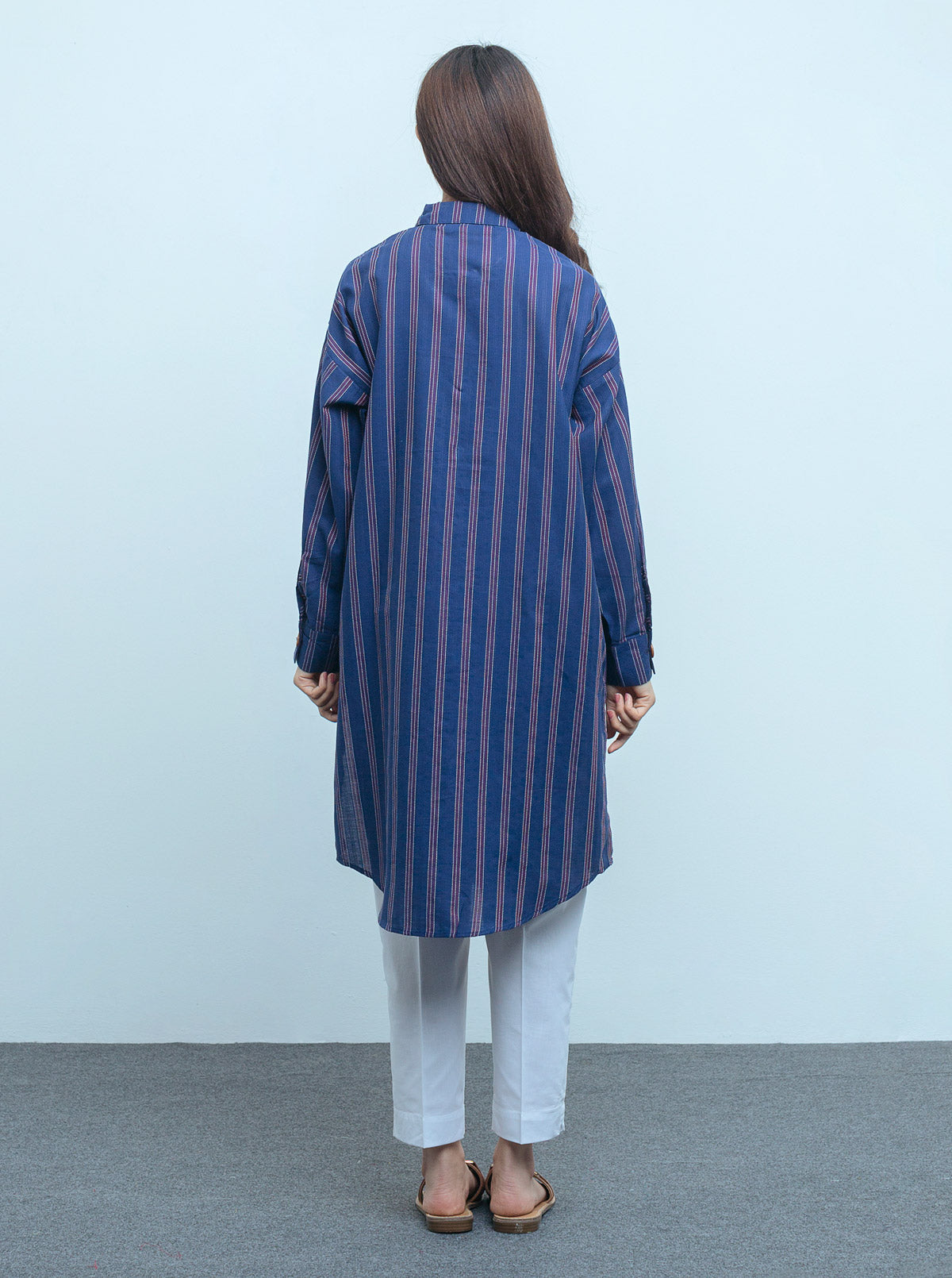 Beechtree - BASIC YARN DYED COTTON SHIRT (PRET)