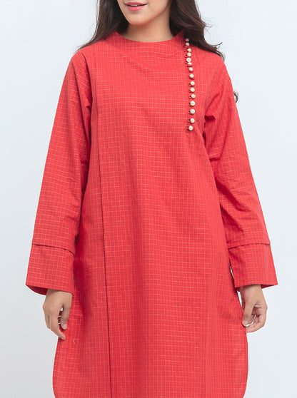 Beechtree - PRINTED YARN DYED COTTON SHIRT (PRET)