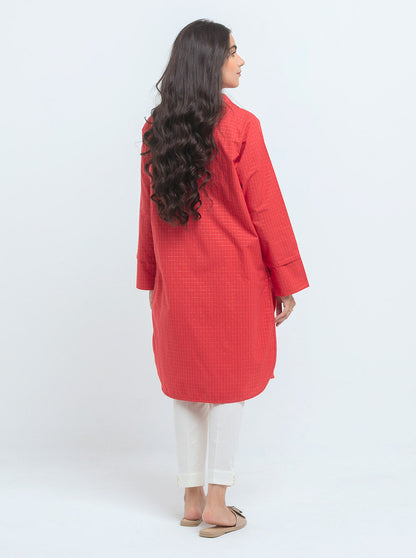 Beechtree - PRINTED YARN DYED COTTON SHIRT (PRET)