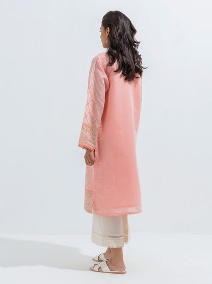 Beechtree - EMBROIDERED PAPER COTTON SHIRT (LUXURY PRET)