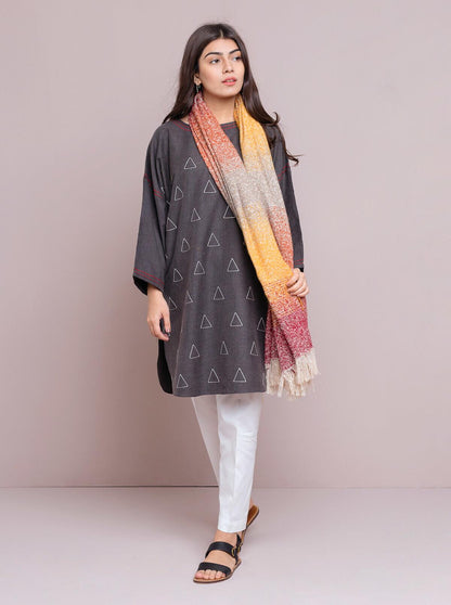 Beechtree - Embroidered Shirt With Shawl