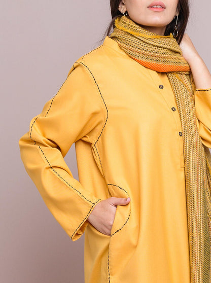 Beechtree - Printed Shirt With Shawl