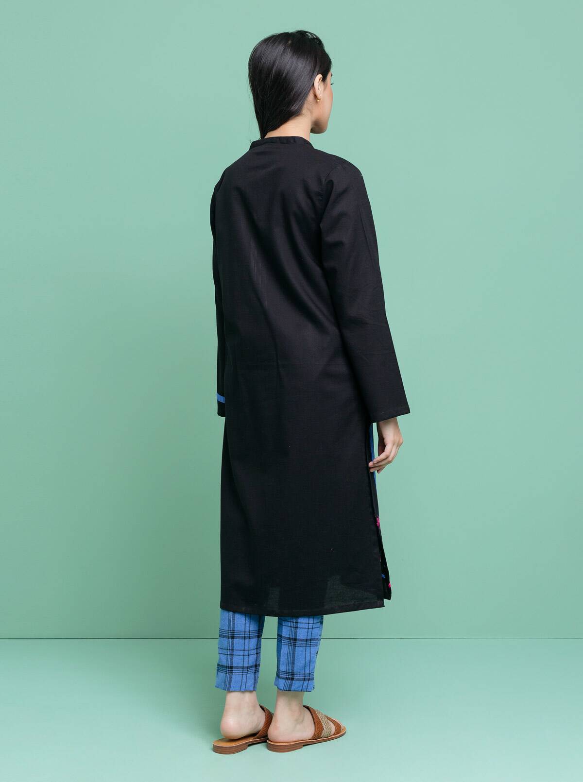 Beechtree - Embroidered Shirt With Pant