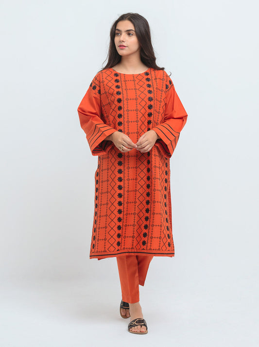 Beechtree - Embroidered Shirt With Pant