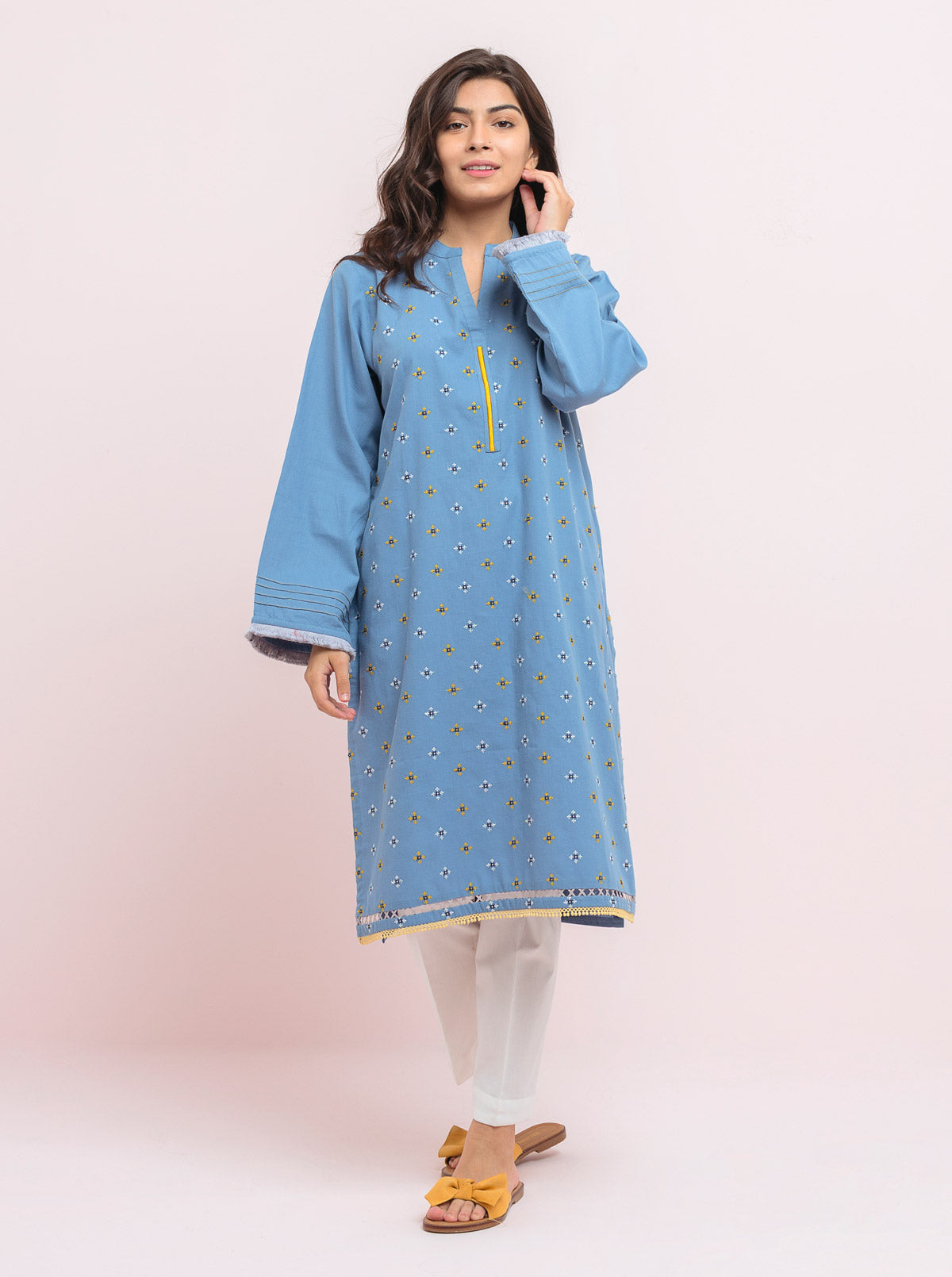 Beechtree - EMBROIDERED  SHIRT (PRET)