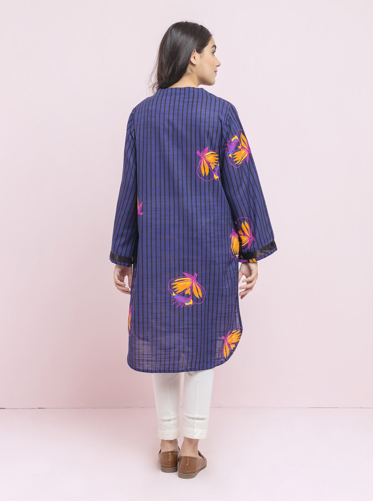 Beechtree - PRINTED KHADDAR SHIRT (PRET)
