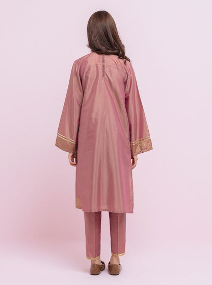 Beechtree - Printed Shirt With Embroidered Pant