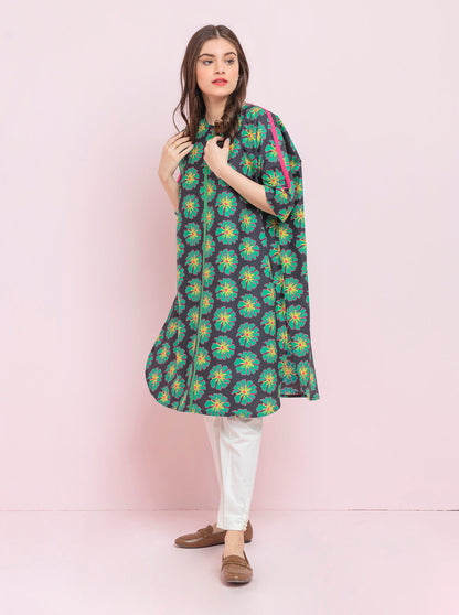 Beechtree - PRINTED CAMBRIC SHIRT (PRET)