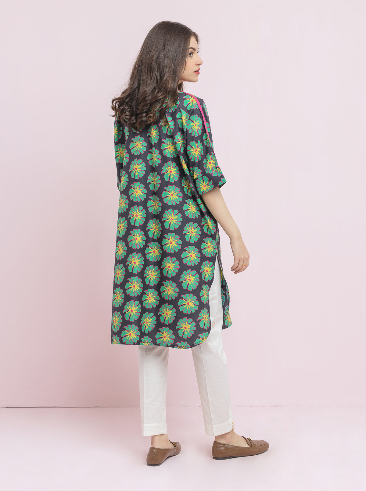 Beechtree - PRINTED CAMBRIC SHIRT (PRET)