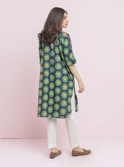 Beechtree - PRINTED CAMBRIC SHIRT (PRET)