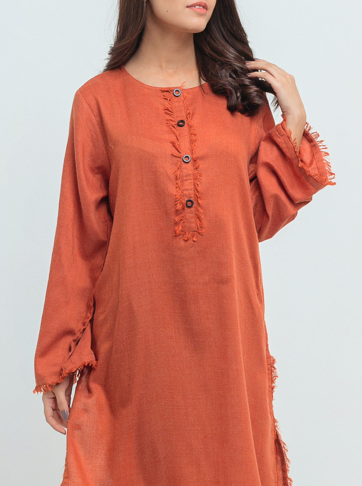 Beechtree - PRINTED POLYESTER VISCOSE SHIRT (PRET)