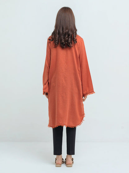 Beechtree - PRINTED POLYESTER VISCOSE SHIRT (PRET)