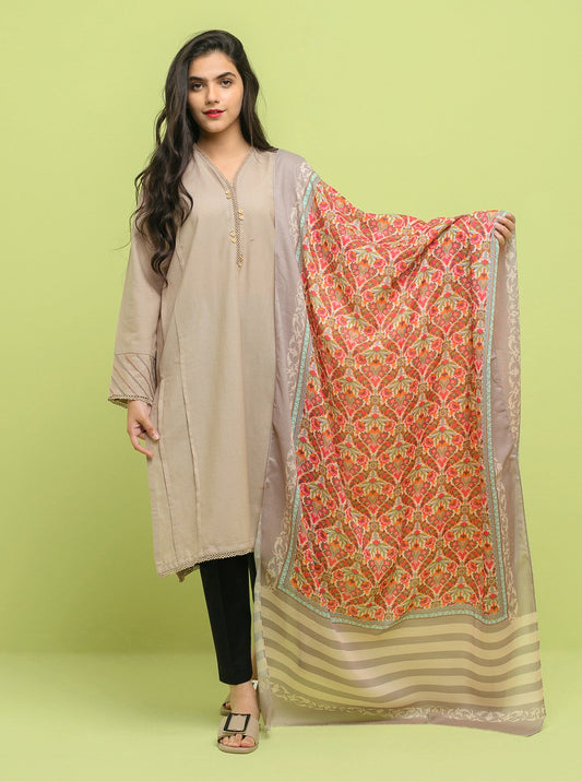 Beechtree - Printed Shirt With Shawl